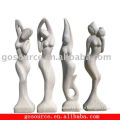 female abstract figurines
